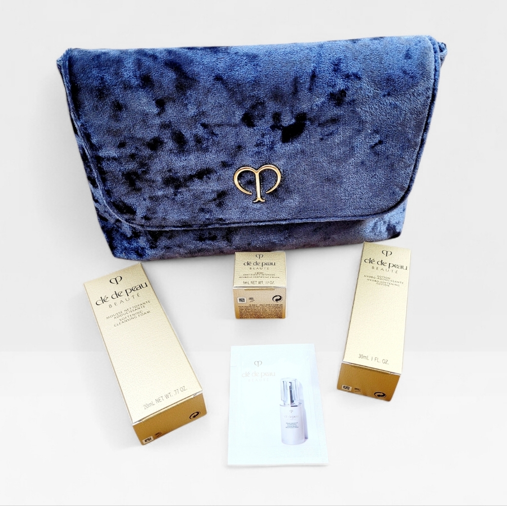 CLE DE PEAU Beaute Limited Edition Deluxe Travel Size 5pc Skin Care Set